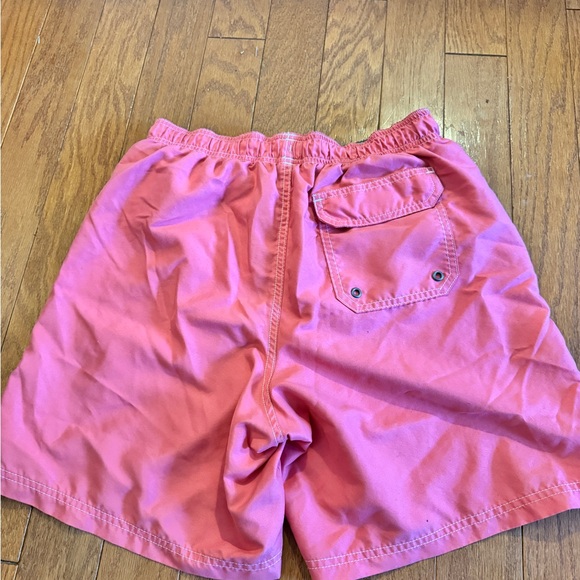 Coral Pink Men’s Swim Shorts - Picture 2 of 3